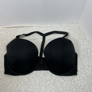 Victoria's Secret Black T-shirt Push Up Full Coverage Bra 38DD